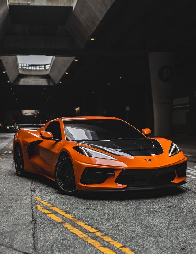 Chevrolet Corvette C8 Stingray — Amplify Orange