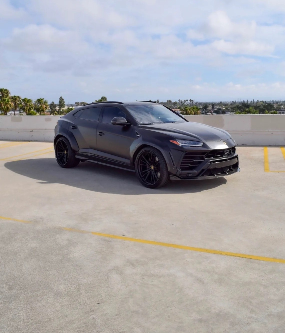 Lamborghini Urus Widebody — Matte Black