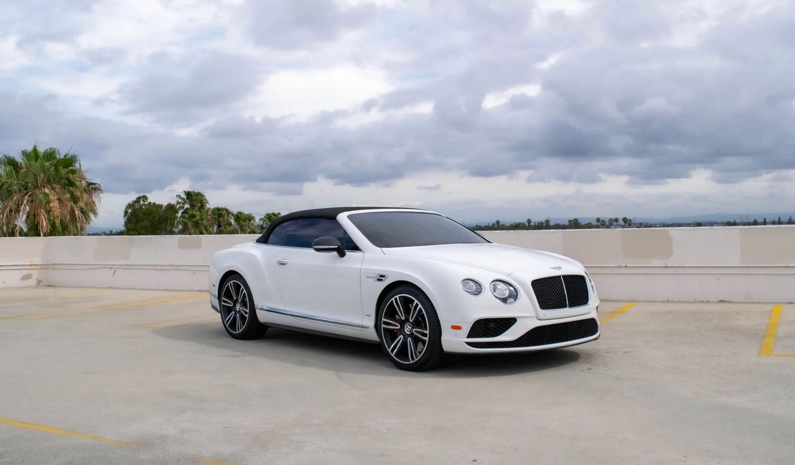 Bentley Continental GT Convertible — White
