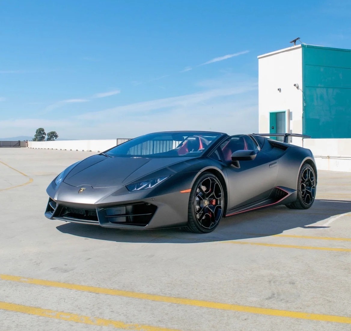 Lamborghini Huracán Spyder — Matte Black